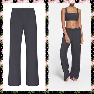 Skims Soft Lounge Sleep Pants Graphite NWT